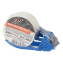 DISPENSADOR FITA COLA TRANSPARENTE PARA EMBALAR + ROLO 50 MM X 50