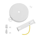 SUPORTE PARA LÂMPADA PENDENTE DE METAL Ø120 X 25 MM, ORIFÍCIO CEN