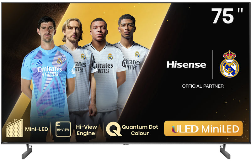 TV HISENSE 75" 75U6NQ UHD MINILED ULED QLED