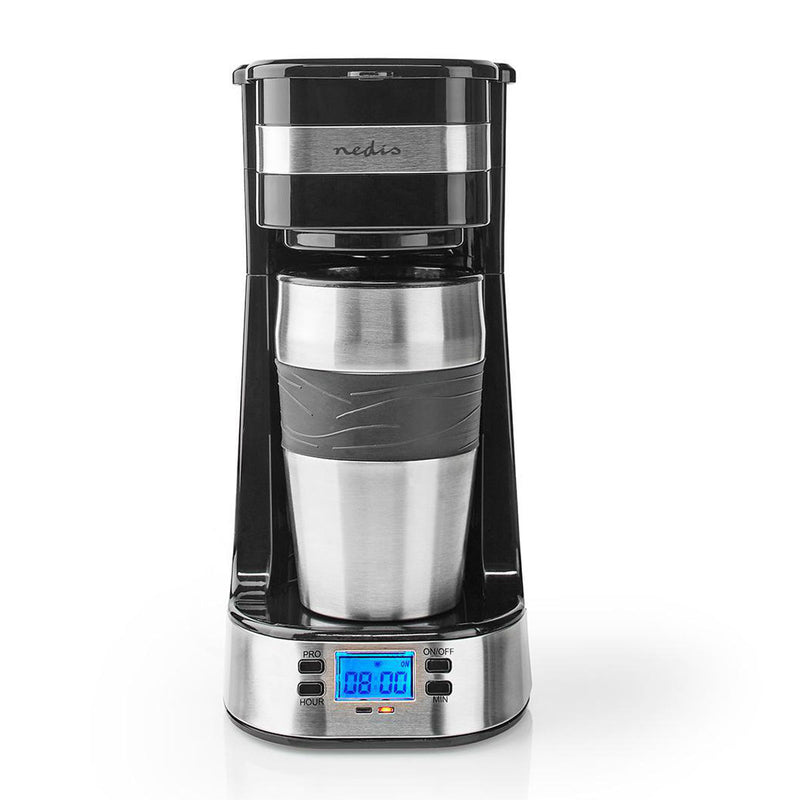 NEDIS CAFETEIRA 700W 0,42LT TAÇA PORTATIL C/TEMPORIZADOR