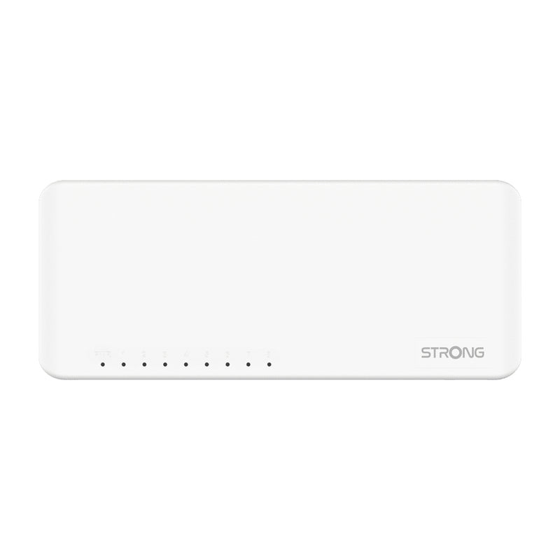 STRONG SWITCH 8 PORTS GIGABIT PLASTIC CASING