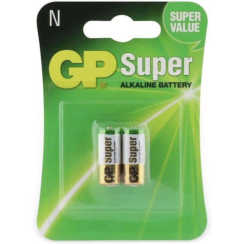 GP BATTERIES SUPER ALCALINA PACK DE 2 PILAS ALCALINA N LR-01 1.5V