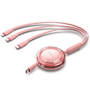 CABLE USB TIPO-C 2.0 5A VENTION TRJPBE USB TIPO-C MACHO - 3X USB