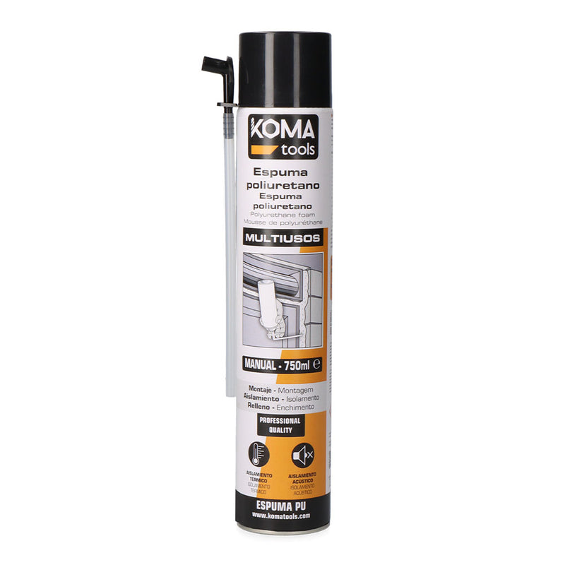 ESPUMA POLIURETANO 750ML KOMA TOOLS