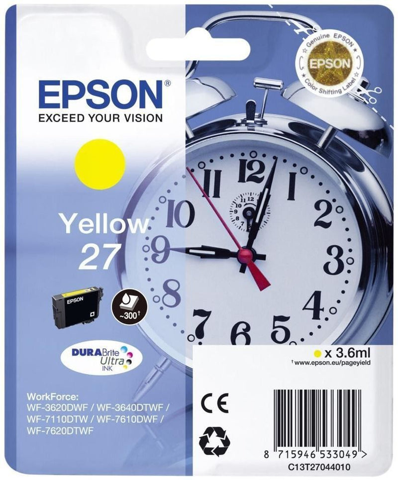 Epson Alarm clock C13T27044012 tinteiro 1 unidade(s) Original Ren