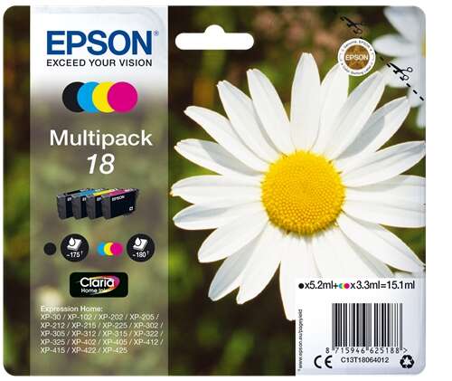 Epson Daisy C13T18064012 tinteiro 1 unidade(s) Original Rendiment