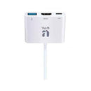 ADAPTADOR UNI TIPO(C) A USB(A) 3.0HDMITIPO(C)