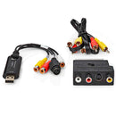 NEDIS CONVERSOR DE VIDEO ANALOGICO PDIGITAL ADAPT. AV E SCART SOF