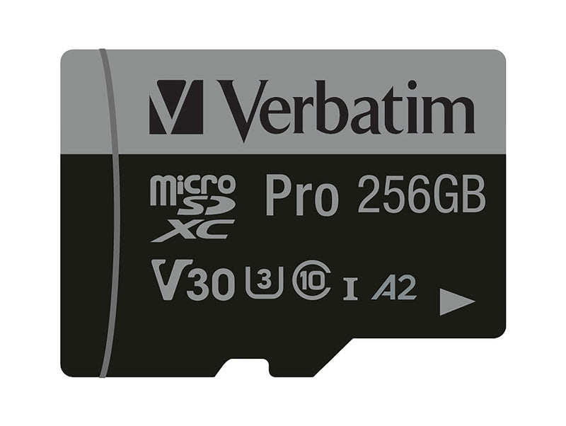 Verbatim 47045 cartão de memória 256 GB MicroSDXC UHS-I Classe 10