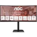 MONITOR PROFISSIONAL ULTRAPANORAMICO CURVO AOC CU34E4CV 34" WQHD