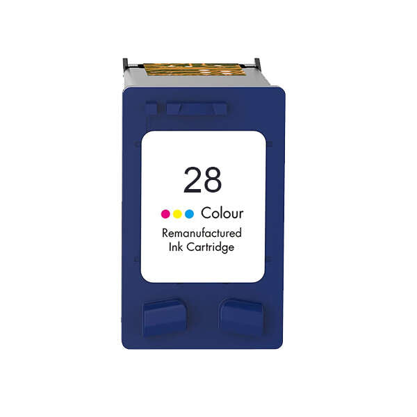 HP 28 COLOR CARTUCHO DE TINTA REMANUFACTURADO - REEMPLAZA C8728AE