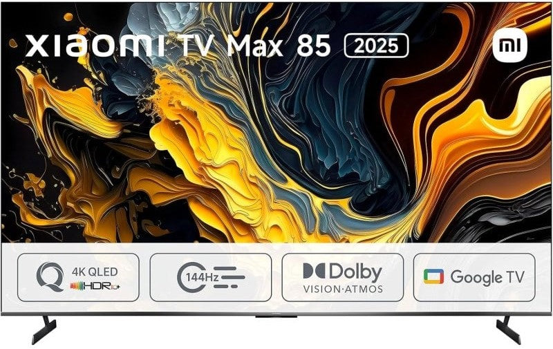 TV XIAOMI 85" MAX 2025 UHD QLED GOOGLETV 144HZ