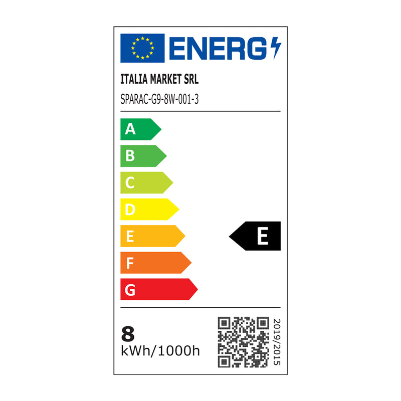 CONTAS DE LÂMPADA LED G9 8W