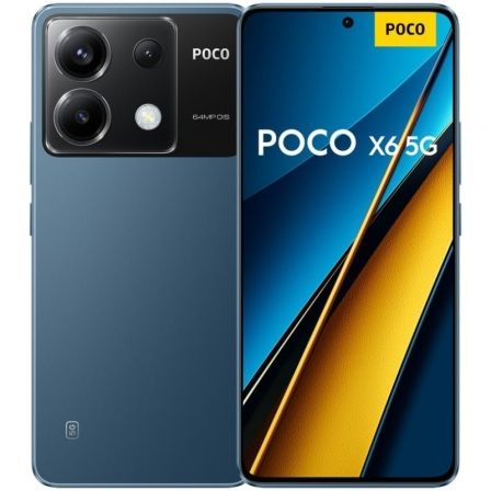 POCO X6 5G SMARTPHONE PANTALLA AMOLED 6.67 1.5K - 8GB - 256GB - C