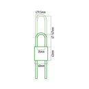 CADEADO EM LATAO COM ARCO REGULÁVEL 60MM ABERTURA 60-160MM EM BLI