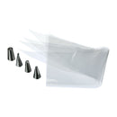 KIT 20 UNID. SACO DE CONFECTOR DESCARTÁVEL + 4 BICOIS