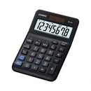 CALCULADORA CASIO SECRETARIA   -MS8F ( PRETO  - VISOR DE 8 DÍGITO