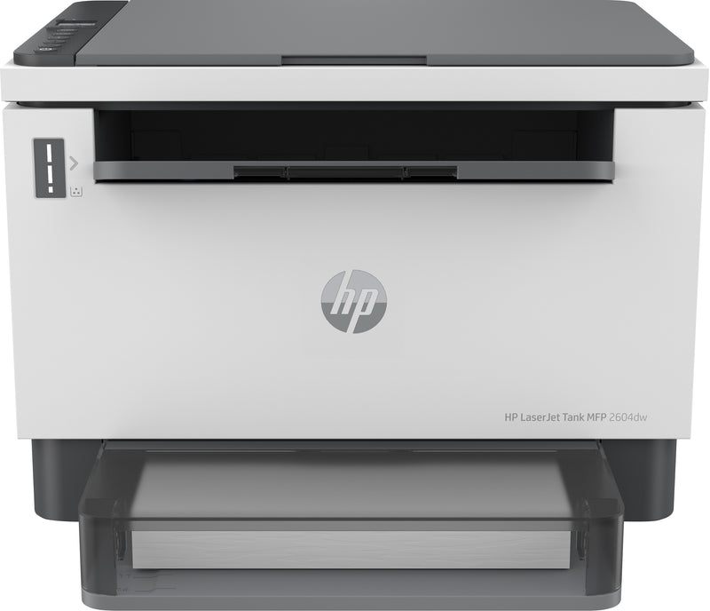 HP LaserJet Multifunções Tank 2604dw, Preto e branco, Impressora