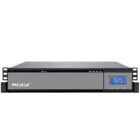 UPS PHASAK RACK 19" 2000 VA ONLINE LCD 2000VA-1800W 4 SALIDAS FOR