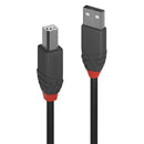 Lindy 36674 cabo USB 3 m USB 2.0 USB A USB B Preto
