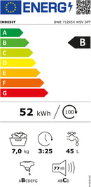 MÁQUINA DE LAVAR ROUPA INDESIT BWE71295XWSVSPT 7KG BRANCO