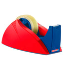 SUPORTE DE ROLO VERMELHO/AZUL DE CORTE FÁCIL PARA ROLOS DE 66 M