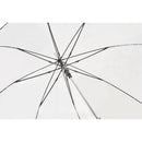 CHAPÉU-DE-CHUVA COMPRIDO TRANSPARENTE AUTOMÁTICO, CORES SORTIDAS