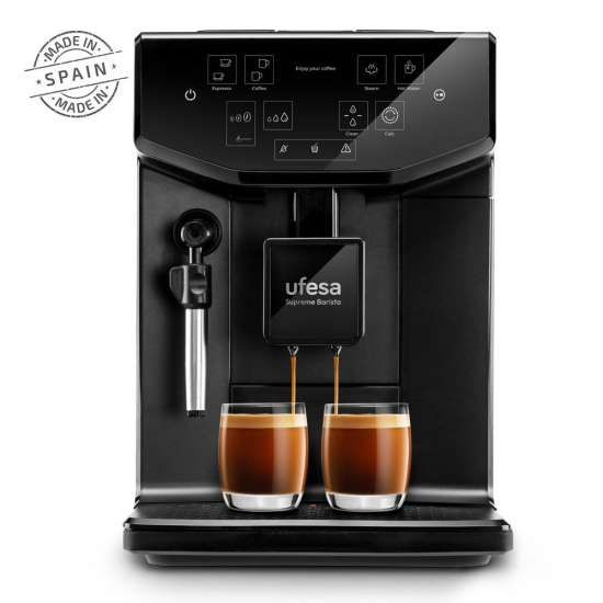 MÁQUINA CAFÉ UFESA SUPREME BARISTA AUTOMATICA 1550W 20 BARES