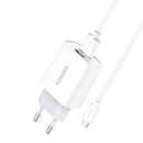 CARREGADOR RÁPIDO FONENG 2X USB EU30 + CABO USB TIPO MICRO