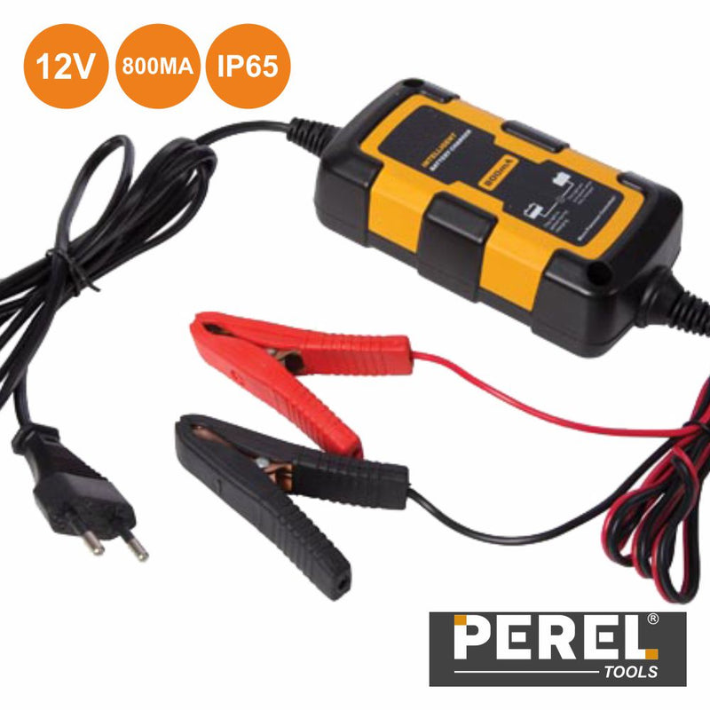 CARREGADOR DE BATERIAS CHUMBO 12V 800MA IP65 PEREL