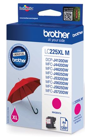 Brother LC-225XLMBP tinteiro 1 unidade(s) Original Magenta