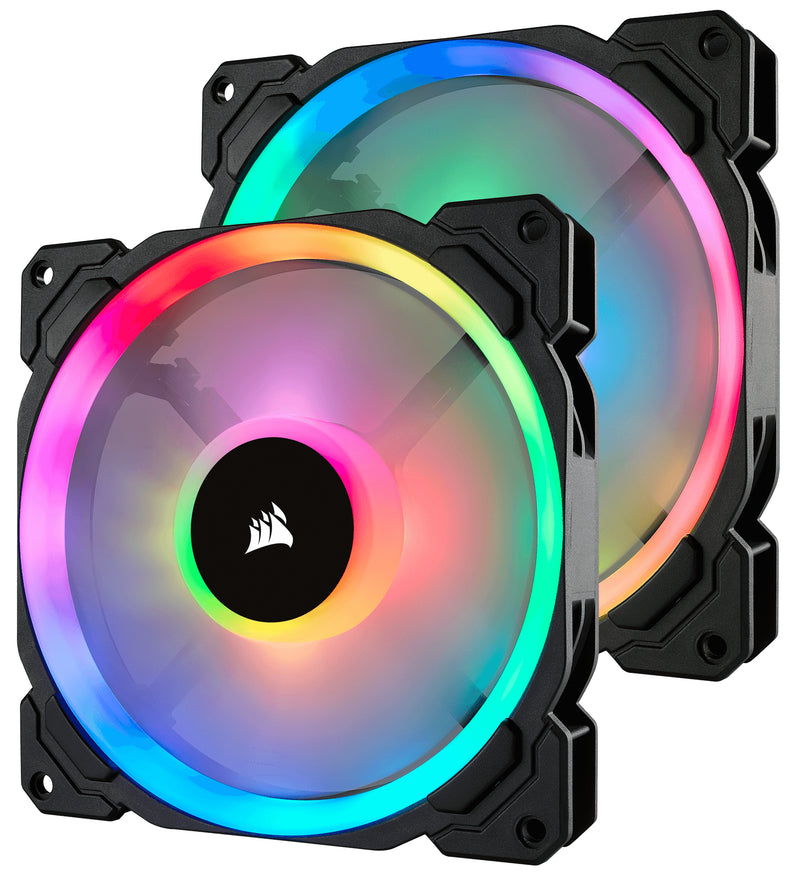 CORSAIR LL SERIES, LL140 RGB, 140MM DUAL LIGHT LOOP RGB LED PWM F