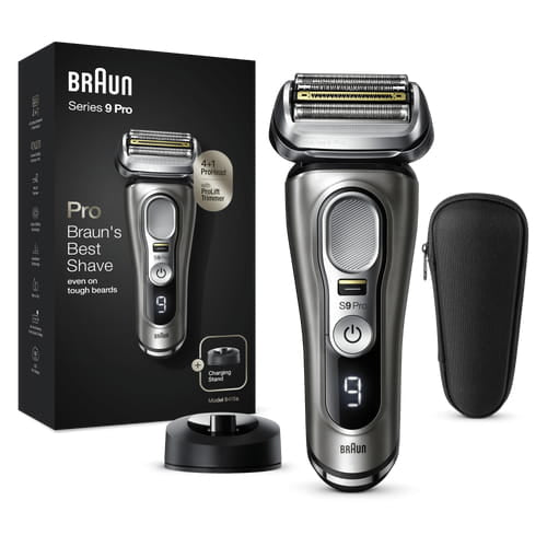 Braun Series 9 9415s Máquina de barbear com lâminas que se adapta