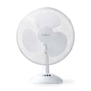 NEDIS VENTOINHA DE MESA 400 MM 45 W OSCILANTE 3-VELOCIDADES BRANC