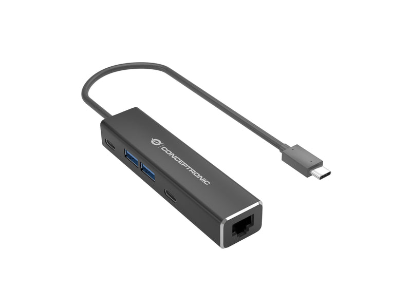 Conceptronic ABBY13B base & duplicador de portas Com fios USB 3.2