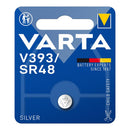 MICRO PILHA BOTÃO VARTA SILVER SR48 - V393 1,55V (BLÍSTER 1 UNID.