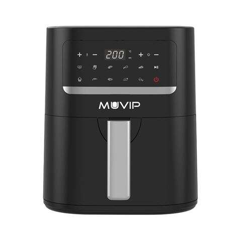 MUVIP FREIDORA AIRE CALIENTE 4.5L 1600W PANTALLA TACTIL - 10 PROG