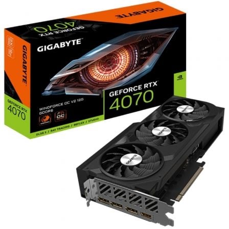 TARJETA GRÁFICA GIGABYTE GEFORCE RTX 4070 WINDFORCE OC V2 12G 12G