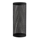 CHAPÉU-DE-CHUVA DE METAL REDONDO FILIGREE PRETO 20X50CM CAISON