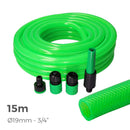 KIT MANGUEIRA DE JARDIM ANTITORÇÃO INTERIOR Ø19MM EXTERIOR Ø25MM