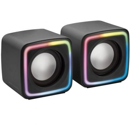 MARSGAMING MSCUBE PREMIUM CUBE SPEAKERS, 8W DSP, ARGB FLOW, USB P