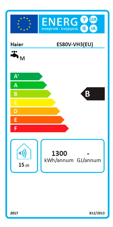 TERMOACUMULADOR HAIER - ES80VVH3