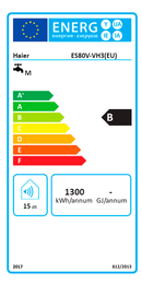 TERMOACUMULADOR HAIER - ES80VVH3