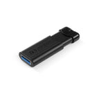 PEN VERBATIM 32GB PINSTRIPE USB 3.2 BLACK