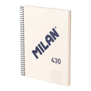 MILAN SERIE 1918 CUADERNO ESPIRAL FORMATO A5 CUADRICULA 5X5MM - 8