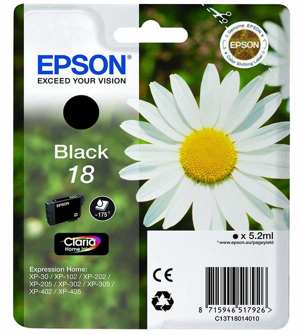 Epson Daisy C13T18014012 tinteiro 1 unidade(s) Original Rendiment