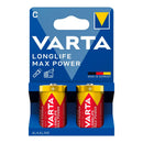 PILHA ALCALINA LONGLIFE MAX POWER C - LR14 (BLISTER DE CARTÃO 2 U