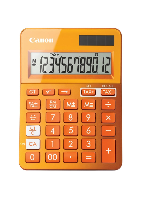 Canon LS-123k calculadora PC Calculadora básica Laranja