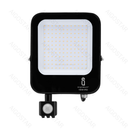 HOLOFOTE LED COM SENSOR PRETO 100W