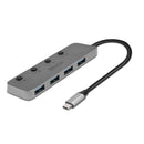 Lindy 43383 hub de interface USB 3.2 Gen 1 (3.1 Gen 1) Type-C 500